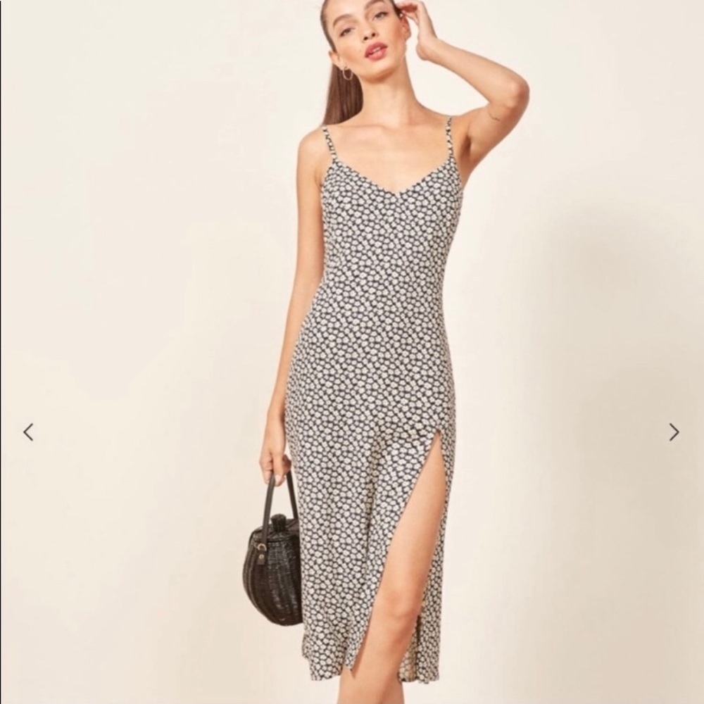 Reformation Floral Crimini Dress